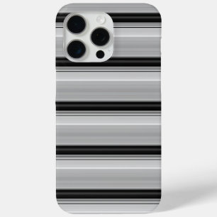 Coque Case-Mate iPhone Jolies rayures noir gris