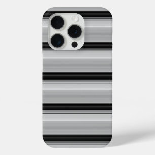 Coque Case-Mate iPhone Jolies rayures noir gris