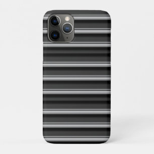 Case-Mate iPhone Case Jolies rayures noir gris