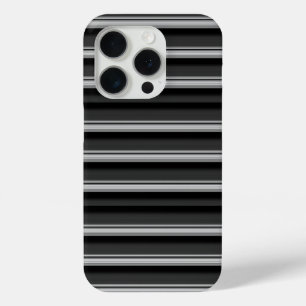 Coque Case-Mate iPhone Jolies rayures noir gris