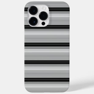 Coque Case-Mate iPhone Jolies rayures noir gris