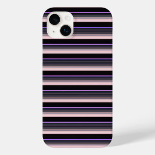 Coque Case-Mate iPhone Jolies rayures noir gris vintage