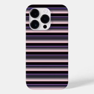 Coque Case-Mate iPhone Jolies rayures noir gris vintage