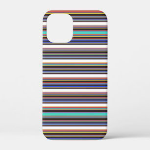 Case-Mate iPhone Case Jolies rayures noires bleues