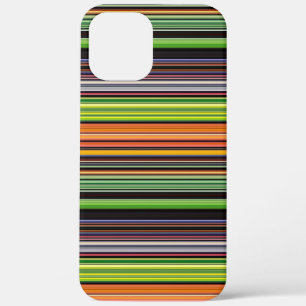 Case-Mate iPhone Case Jolies rayures noires colorées