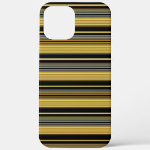 Case-Mate iPhone Case Jolies rayures noires dorées