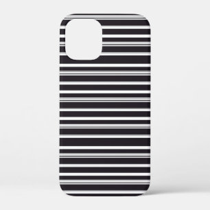 Case-Mate iPhone Case Jolies rayures noires et blanches