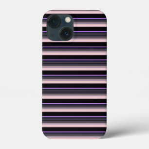 Case-Mate iPhone Case Jolies rayures noires grises vintage
