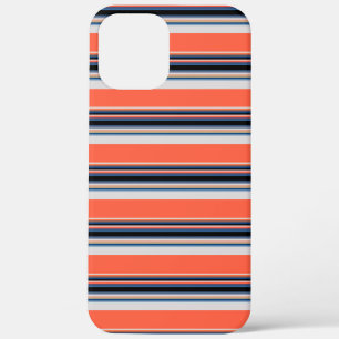 Case-Mate iPhone Case Jolies rayures orange bleu