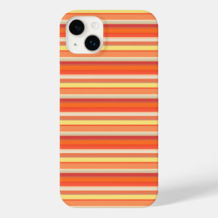 Coque Case-Mate iPhone Jolies rayures orange rouge
