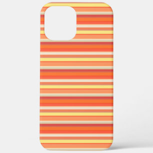 Case-Mate iPhone Case Jolies rayures orange rouge