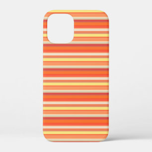 Case-Mate iPhone Case Jolies rayures orange rouge