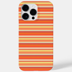Coque Case-Mate iPhone Jolies rayures orange rouge