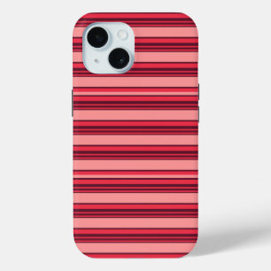 Coque Case-Mate iPhone Jolies rayures rose chaud