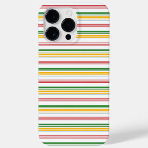 Coque Case-Mate iPhone Jolies rayures vert jaune