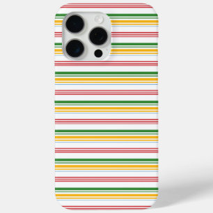 Coque Case-Mate iPhone Jolies rayures vert jaune