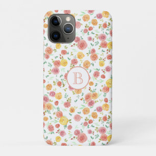 Case-Mate iPhone Case Jolies roses roses roses avec Monogramme
