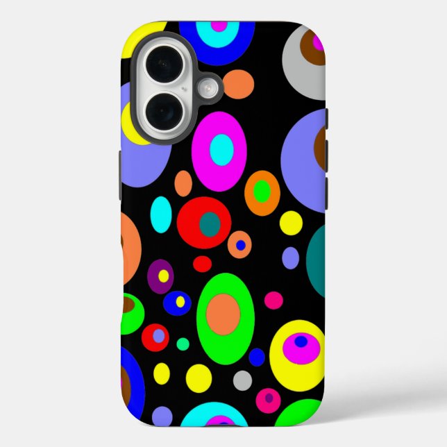 Coques Case-Mate iPhone Jolis Cercles  (Verso)