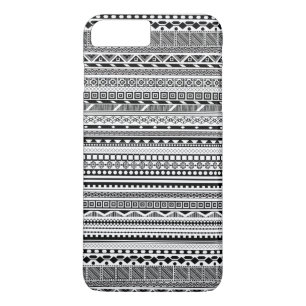 Case-Mate iPhone Case Jolis motifs aztèques noir blanc design