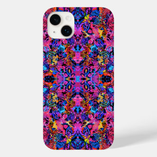 Coque Case-Mate iPhone Jolis motifs floraux abstraits colorés