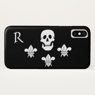 ETUI iPhone Case-Mate JOLLY ROGER SKULL ET TROIS LIEUX FLAG MONOGRAM