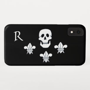 COQUE Case-Mate POUR iPhone JOLLY ROGER SKULL, TROIS MENSONGES DRAPEAU MONOGRA
