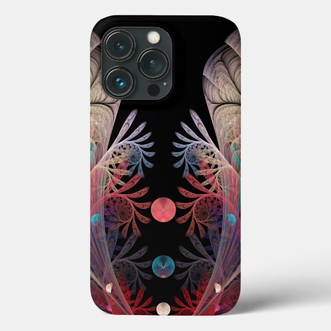Coques Case-Mate iPhone Jonglage Abstrait Moderne Fantaisie Art Fractal (Verso)
