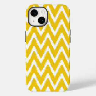 Coque Pour iPhone 14 Jonquil Moods Asiatique Ikat Chevrons