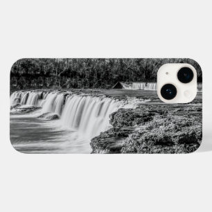 Coque Case-Mate iPhone Joplin Grand Falls Aperçu Niveaux de gris