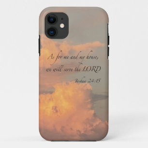 Case-Mate iPhone Case Joshua 24:15 Quant à moi et...iPhone/coque ipad