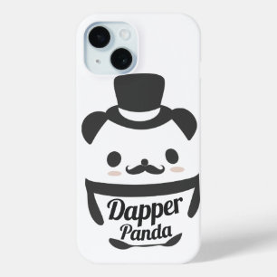 Coque Case-Mate iPhone Jote Dapper Panda Porté Chapeau Haut