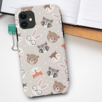 Jote Motif d'animaux de bois