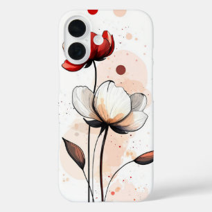 Coque Pour iPhone 16 Jouer au pétale d'or