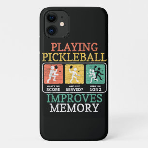 Case-Mate iPhone Case Jouer au Pickleball Améliore la Mémoire