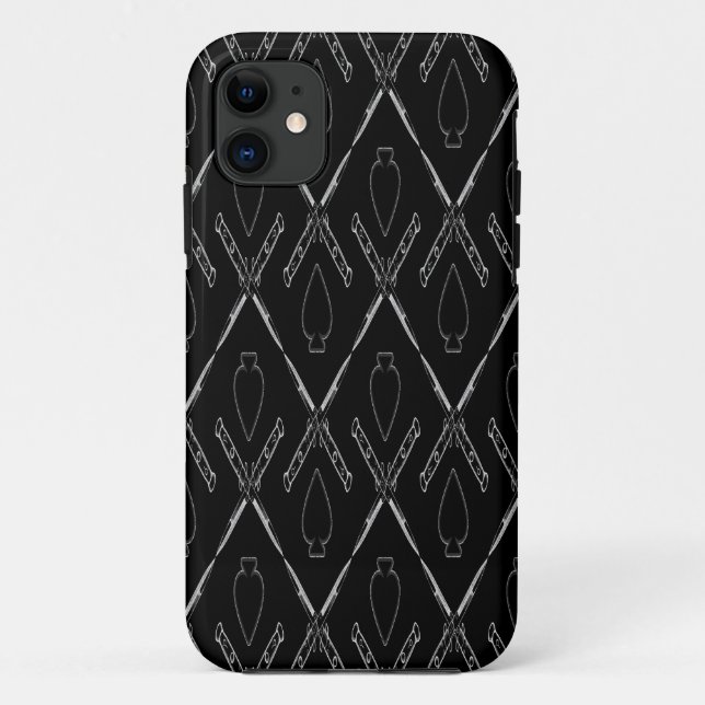Coques Case-Mate iPhone Jouer avec des couteaux (Dos)