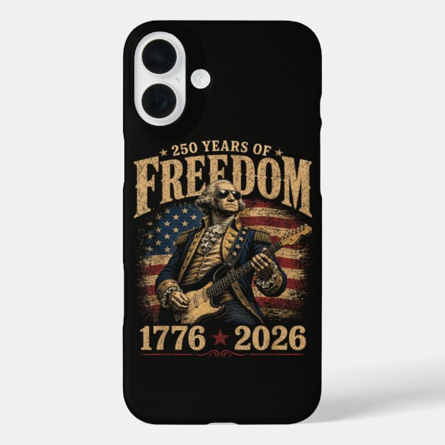 Coques Case-Mate iPhone Jouer de la guitare 250 ans 4 juillet (Verso)
