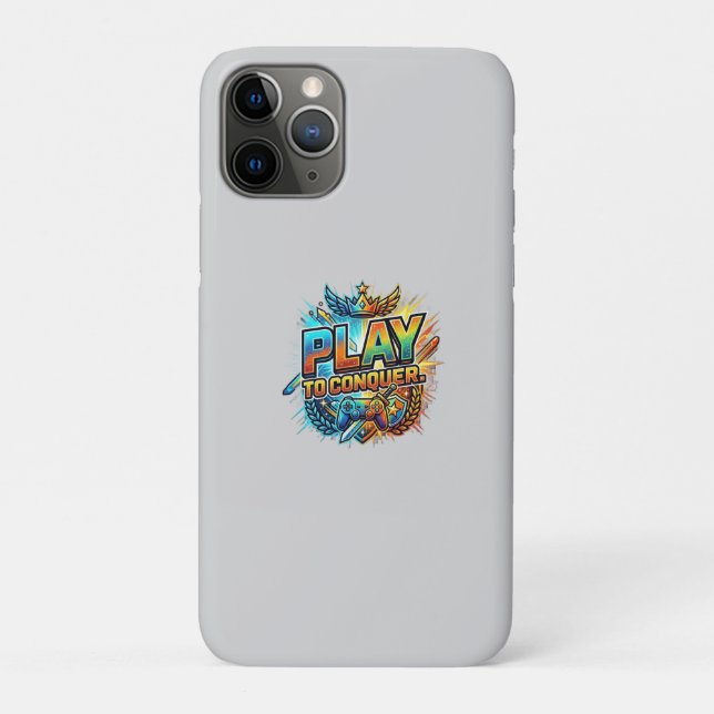 Coques Case-Mate iPhone Jouer pour Conquérir (Dos)