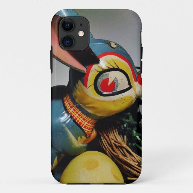 Coques Case-Mate iPhone Jouet lapin et oeuf de vache (Dos)