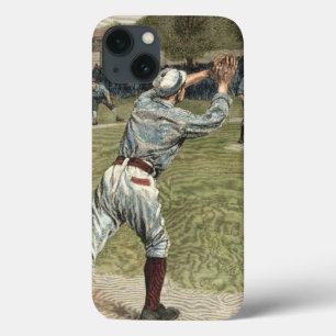 Etui iPhone Case-Mate Joueur de baseball jeté à la seconde base