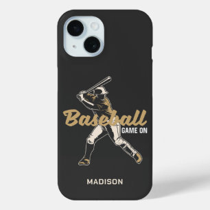 Coque Case-Mate iPhone Joueur de baseball personnalisé et couleur