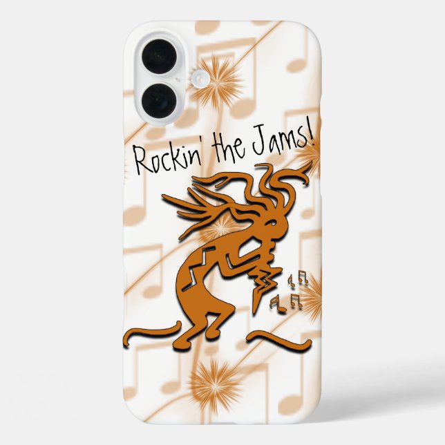 Coques Case-Mate iPhone Joueur de flûte Kokopelli Musical Merrymaker (Verso)