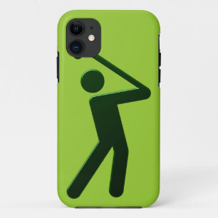 Coque iPhone 11 Joueur de golf