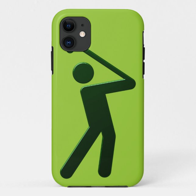 Coques Case-Mate iPhone Joueur de golf (Dos)