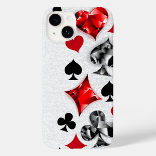 Coque Case-Mate iPhone Joueur de poker Joueur de cartes de jouer costumes