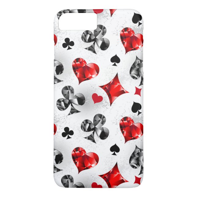 Coques Case-Mate iPhone Joueur de poker Joueur de cartes de jouer costumes (Dos)