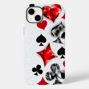 Coque Case-Mate iPhone Joueur de poker Joueur de cartes de jouer costumes