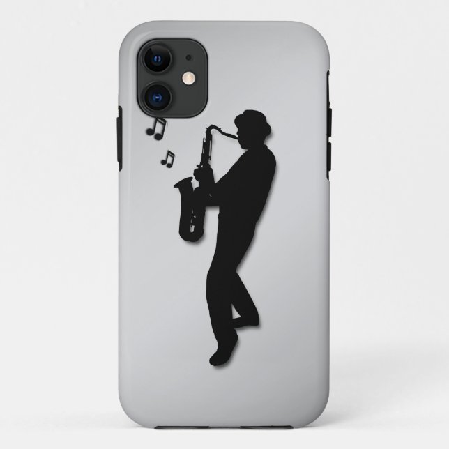 Coques Case-Mate iPhone Joueur de saxophone (Dos)