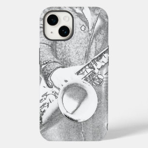 Coque Case-Mate iPhone joueur de saxophone