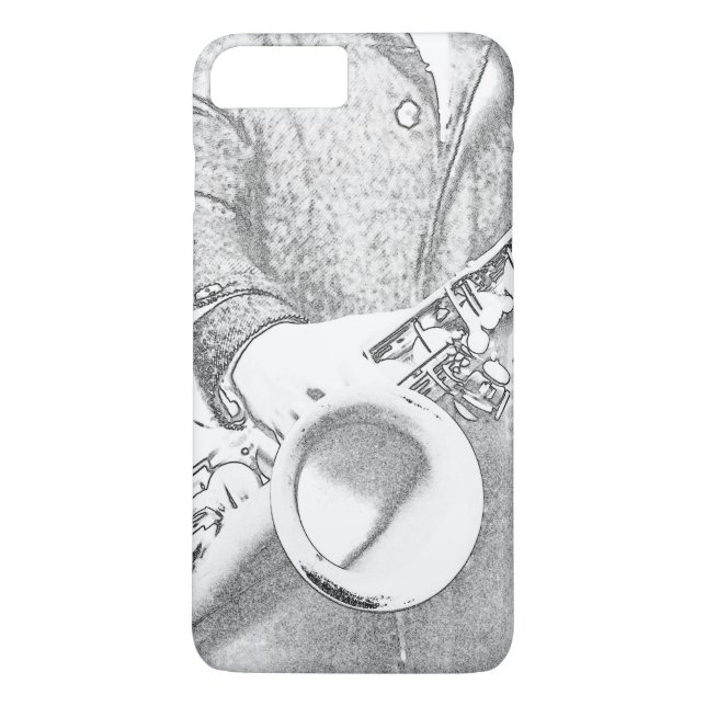 Coques Case-Mate iPhone joueur de saxophone (Dos)