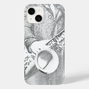 Coque Case-Mate iPhone joueur de saxophone